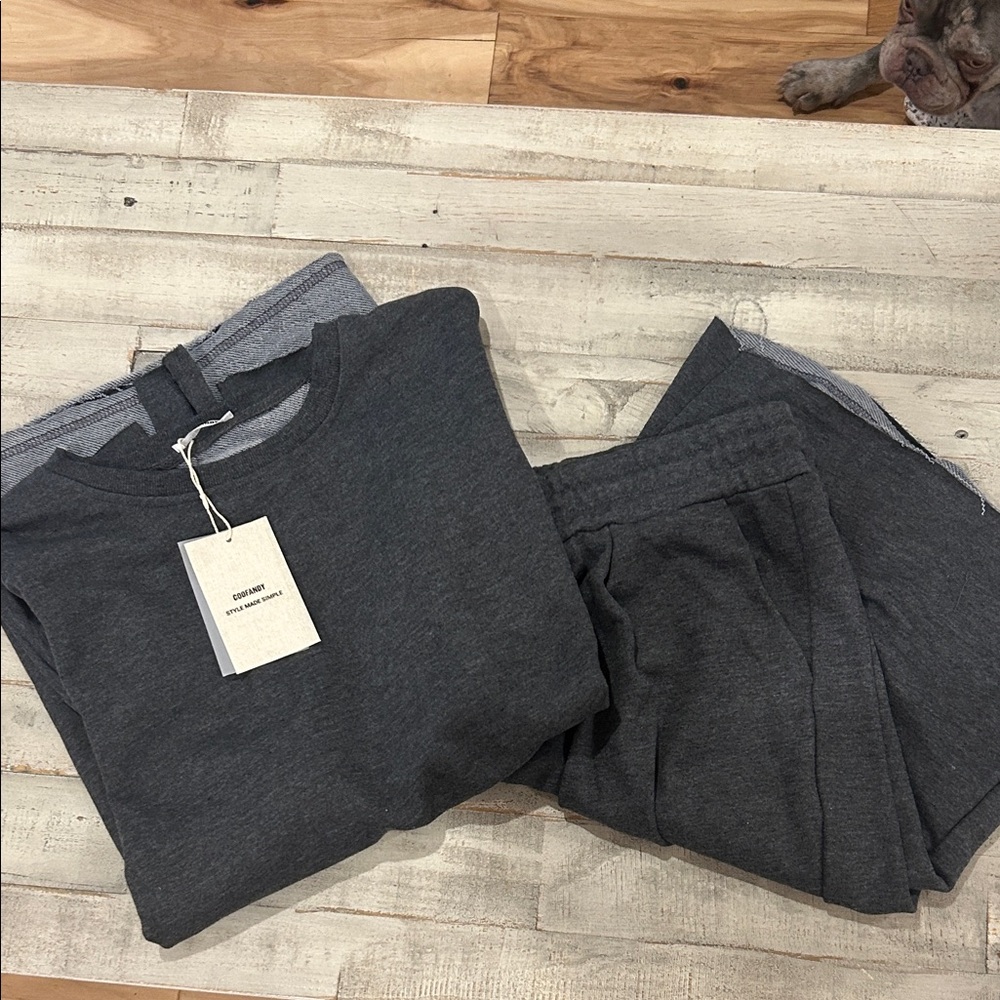 Coofandy shorts and shirt set- XXL